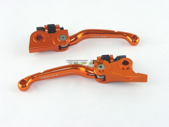 GN комплект ричагів зчеплення/тормозу flex2 KTM EXC SX 14-21 Orange