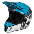 Klim F3 Helmet ECE LG Disarray Vivid Blue