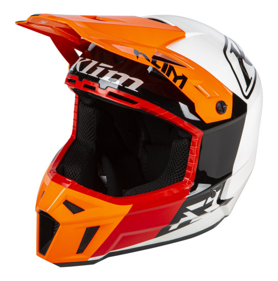 Klim F3 Helmet ECE/DOT LG Prizm Orange Krush