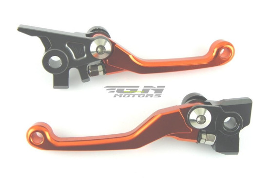 GN комплект ричагів зчеплення/тормозу KTM EXC SX 2014-2021 Orange