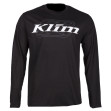 Klim K Corp LS T SM Black - White